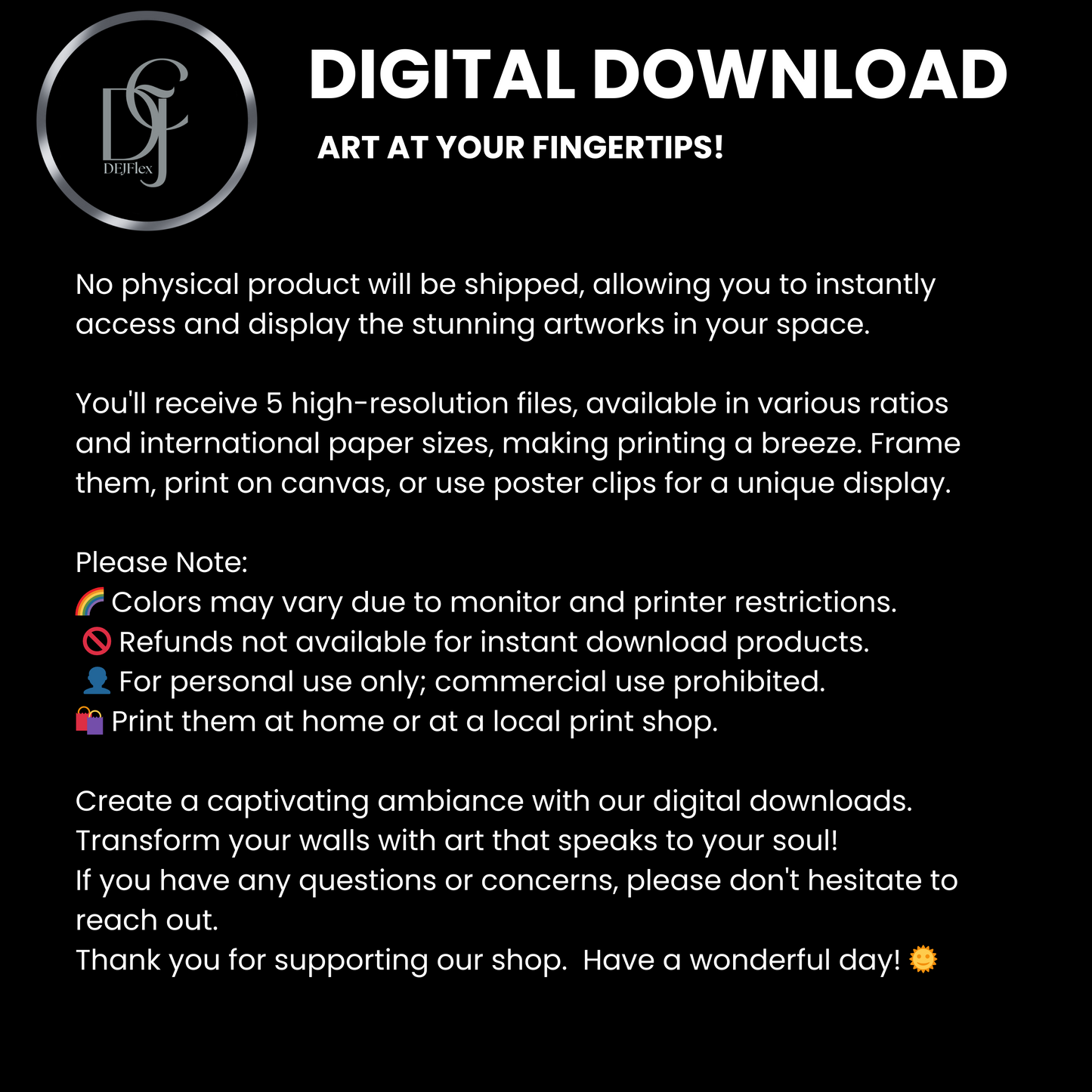 Your Power - Digital Print - Empowerment Message